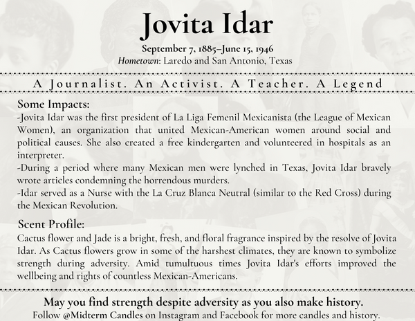 Cactus Flower and Jade: Inspired by Jovita Idar