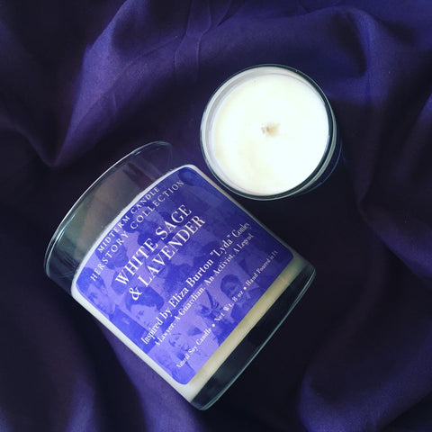 White Sage & Lavender: Inspired by Elizabeth Burton "Lyda" Conley