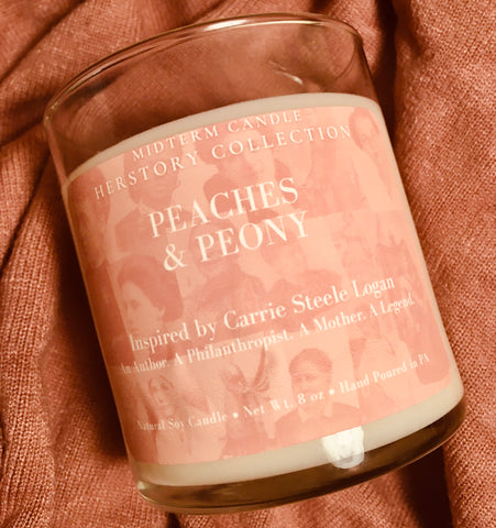 Peony & Peaches: Inspired by Carrie Steele Logan