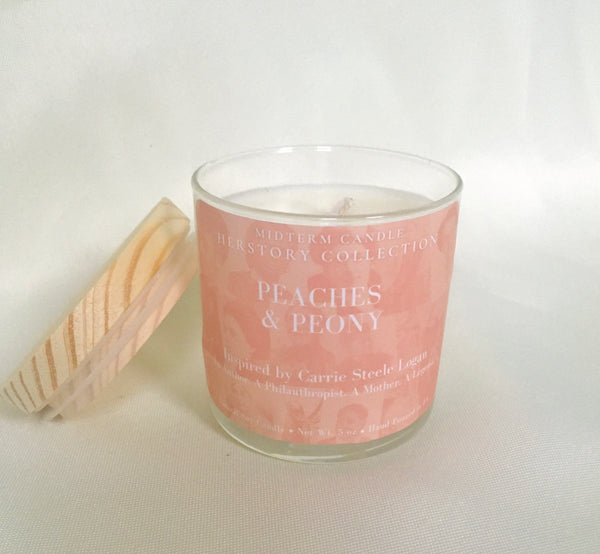 Peony & Peaches: Inspired by Carrie Steele Logan