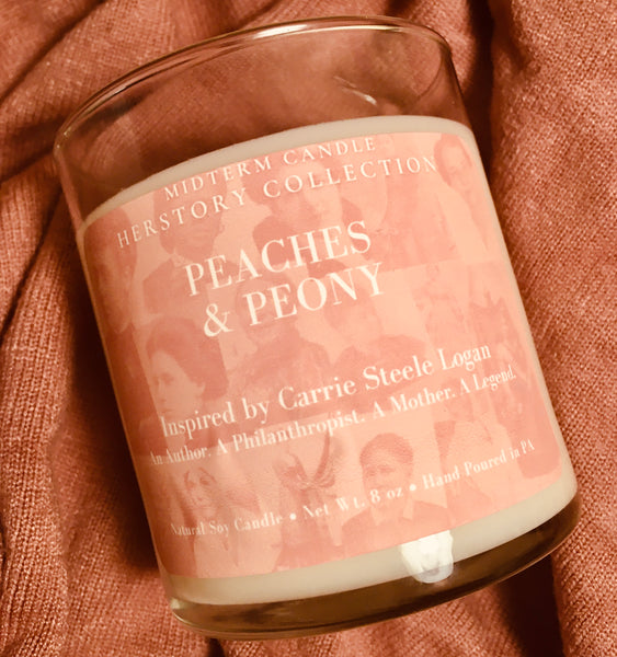 Peony & Peaches: Inspired by Carrie Steele Logan