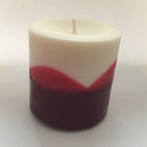 Cashmere Plum Pillar Candle