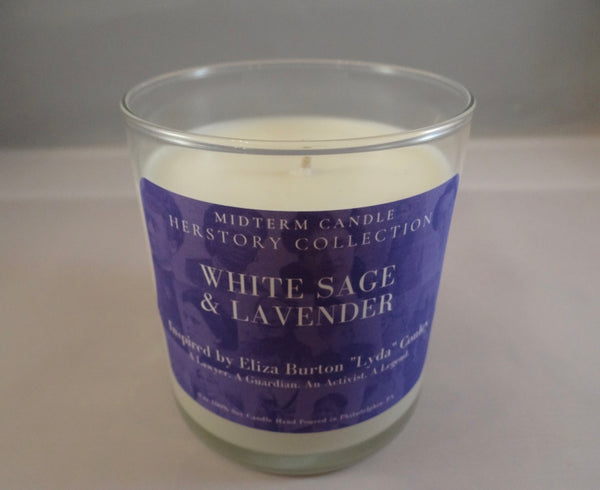 White Sage & Lavender: Inspired by Elizabeth Burton "Lyda" Conley