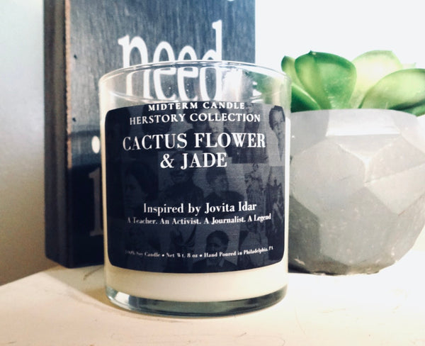 Cactus Flower and Jade: Inspired by Jovita Idar